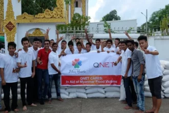 QNET Donates Survivor Kits To Flood Victims in Myanmar