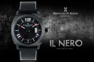 Introducing New Bernhard H. Mayer® Luxury Watches nero watch