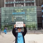 QNET Manchester City Contest Winner Has A Ball At Etihad Stadium