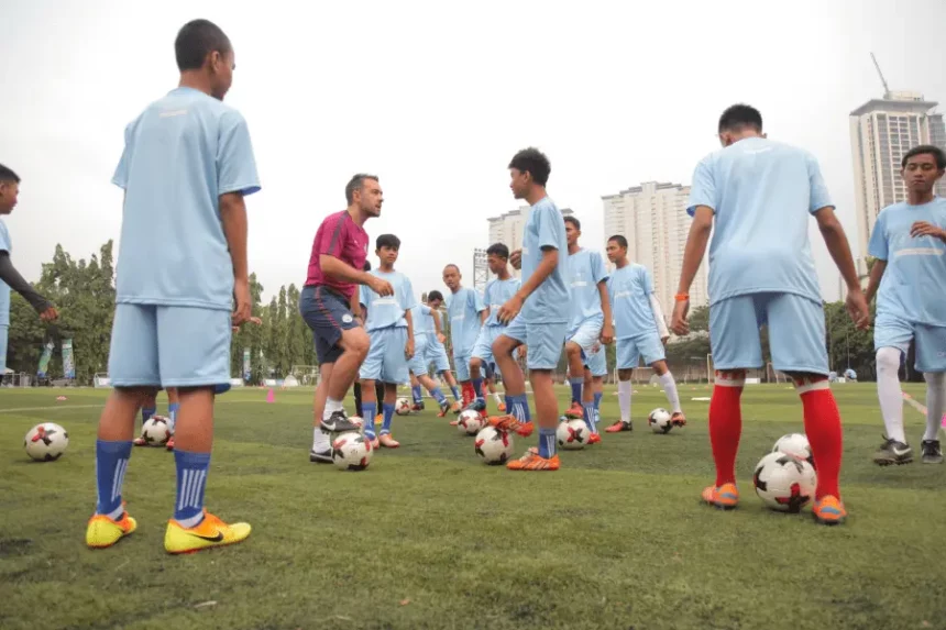 QNET—Manchester City Deliver Football Coaching Clinic For Children