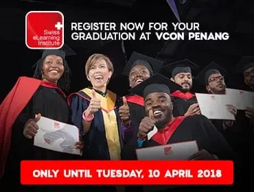 Register for the Swiss eLearning Institute Graduation at #VCON18!