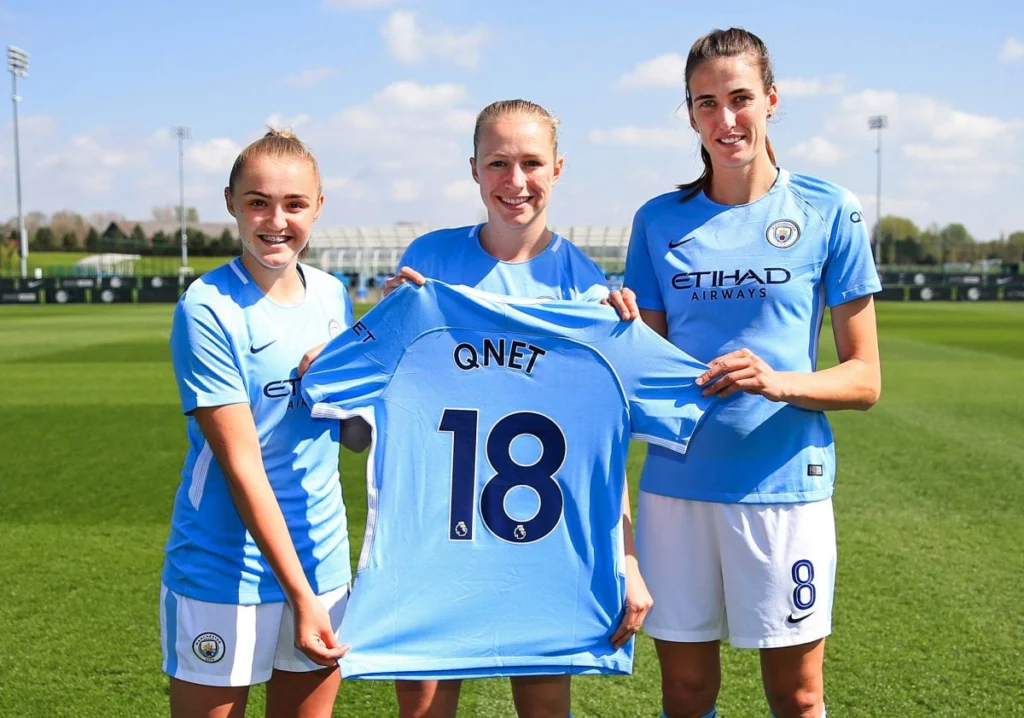 Qnet Is Proud To Be The Official Direct Selling Partner Of Manchester City Women’s Team 2 QBUZZ