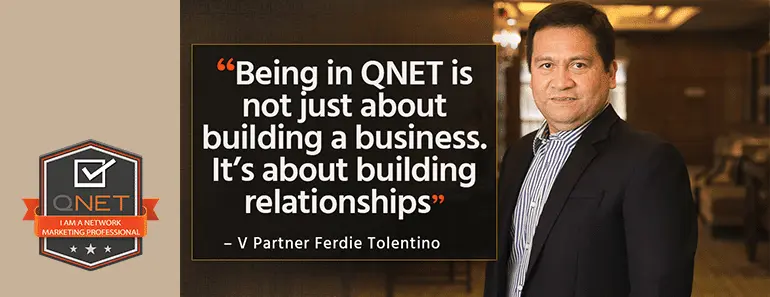 QNET PRO Talks: Helping Others Become Successful Should be Your Goal – V Partner Ferdinand Tolentino