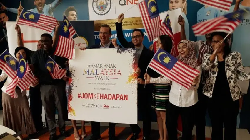 QNET Malaysia Joining #AnakAnakMalaysiaWalk2018