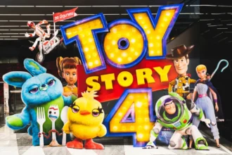 Toy story 4 poster with all characters