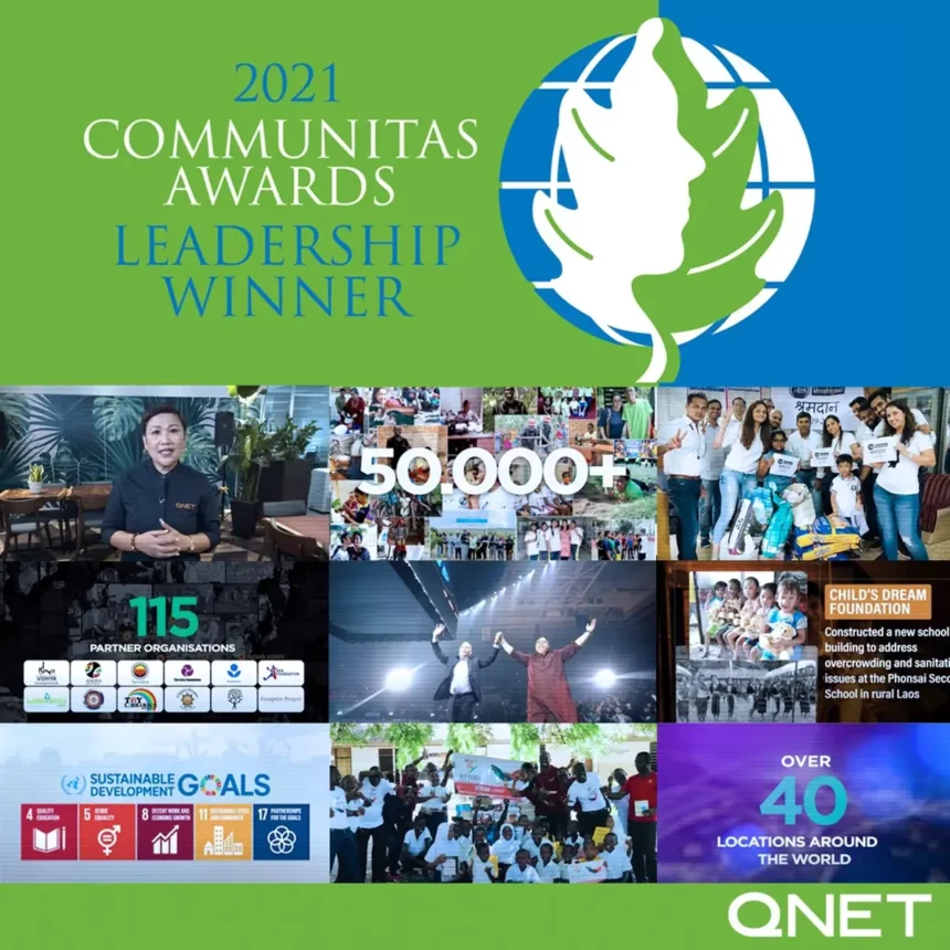 QNET Wins At The 2021 Communitas Awards
