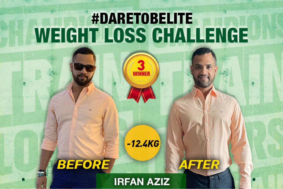 before and after irfan aziz belite qnet