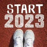 Feet at the starting line 2023