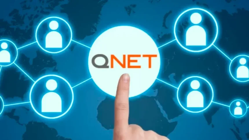 Future of QNET - Finger pointing at QNET enabling global network