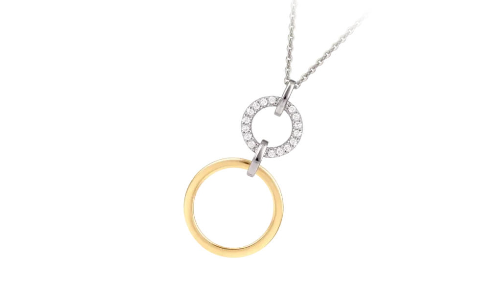 Championing Sustainable Fashion: The Latest Trends And How To Incorporate Them Into Your Wardrobe 4 Sun & Earth Diamond Pendant on white background