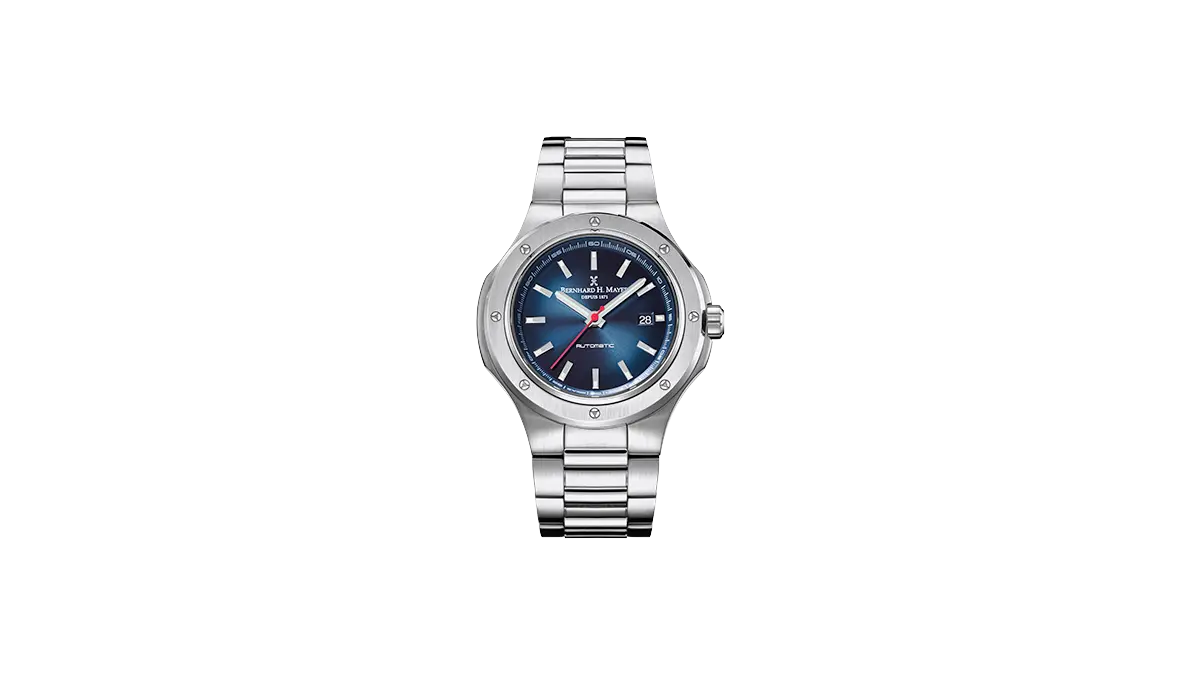 Empire Portus Stainless Steel variant from Bernhard H. Mayer's Empire Collection of QNET Watches